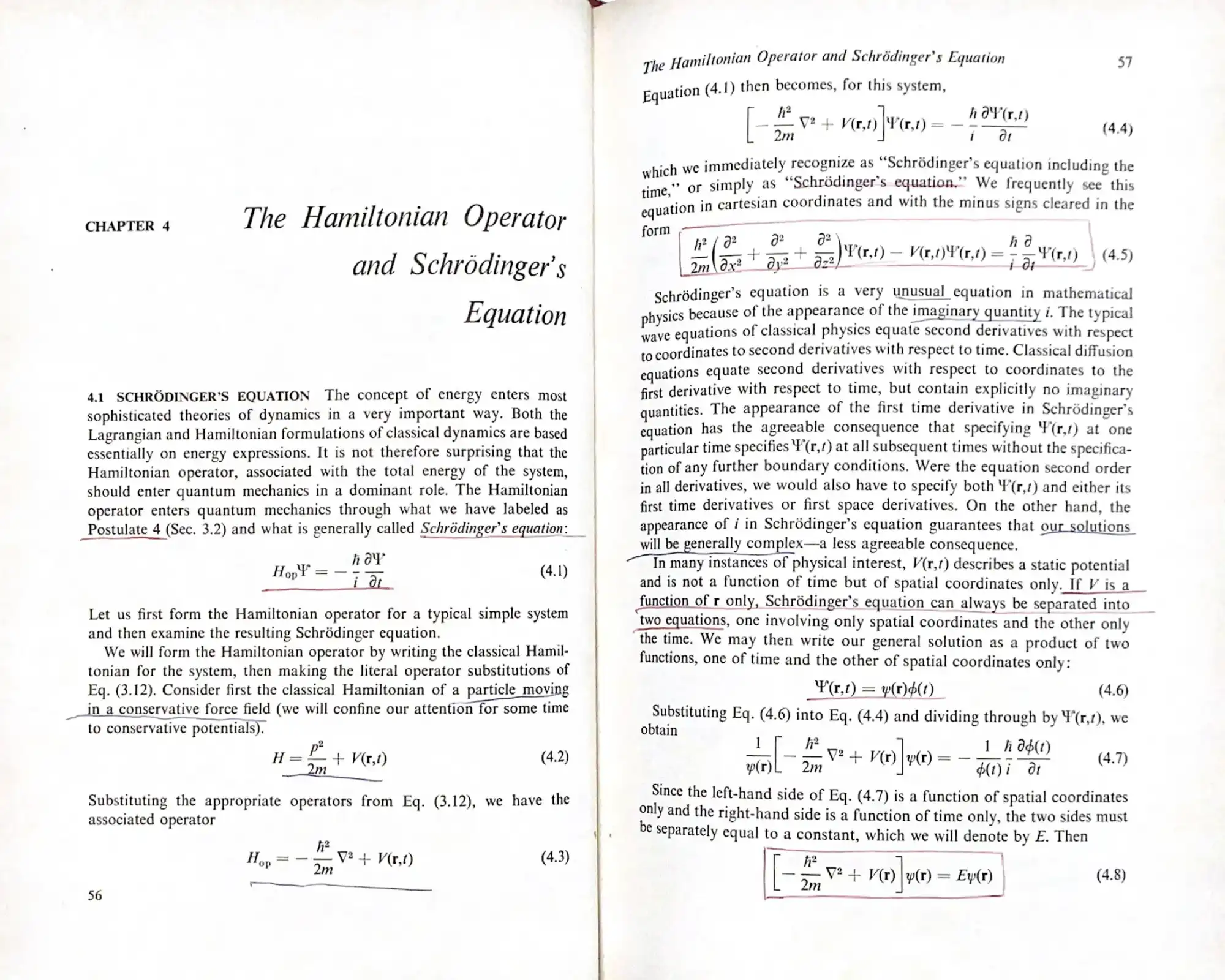 這是「量子力學(Quantum Mechanics)」課本。